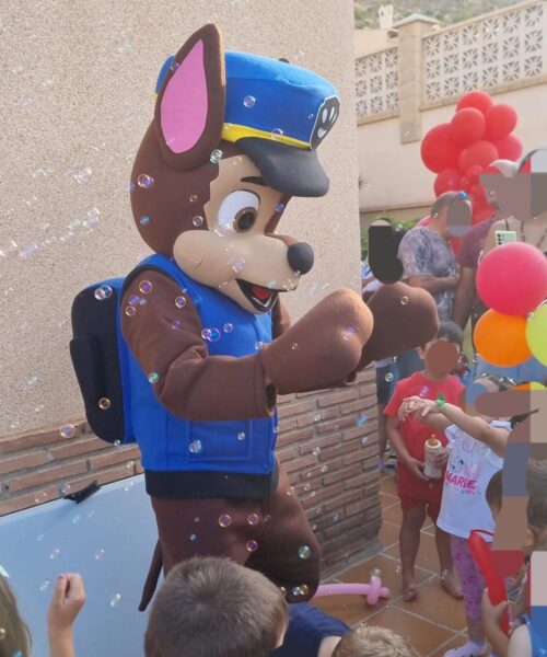 disfraz cabezon paw patrol