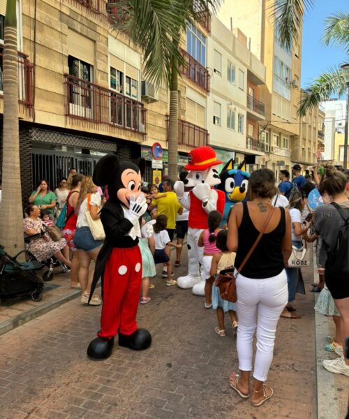 disfraz cabezon disney mickey
